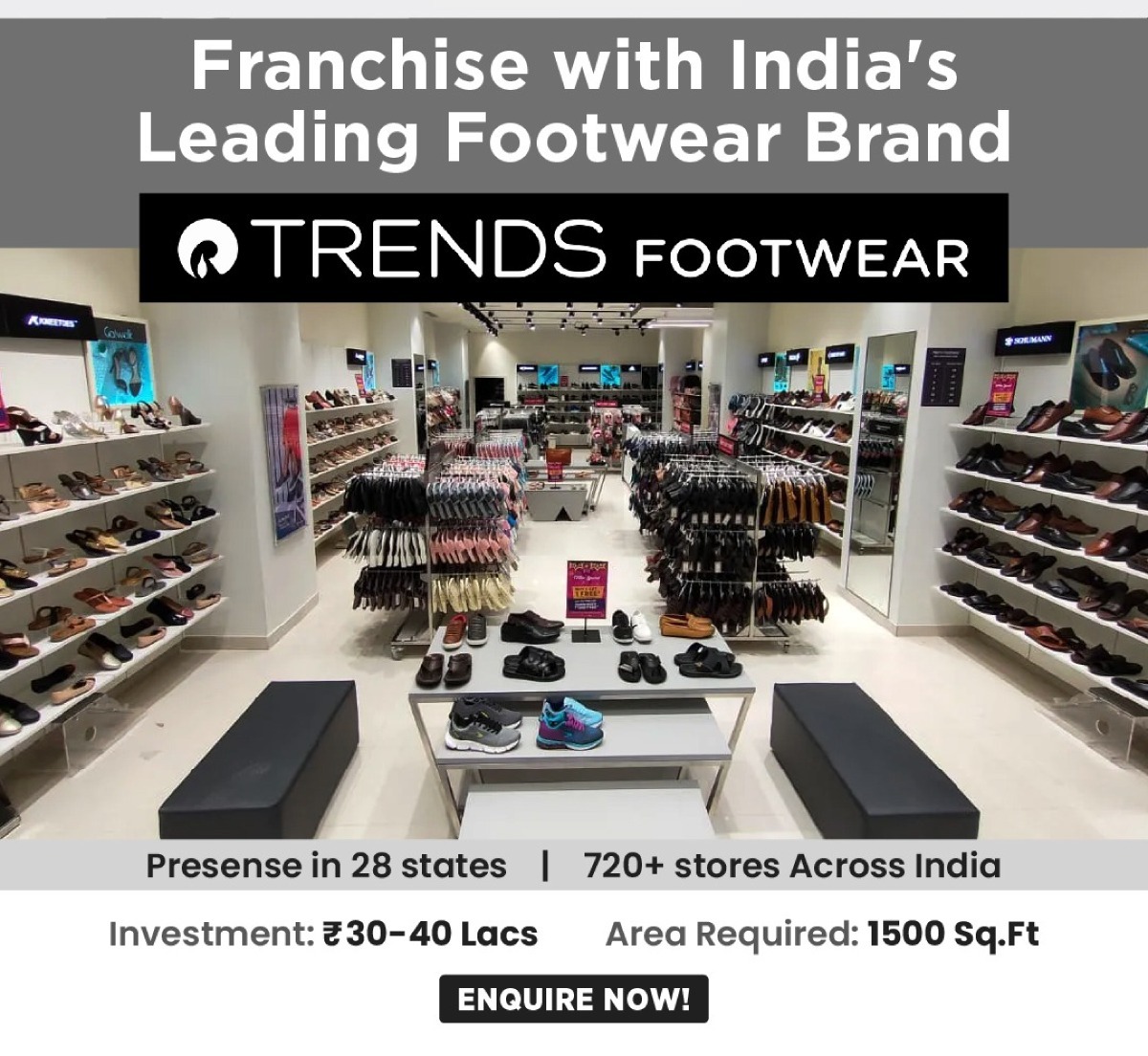 Trends Footwear Franchise